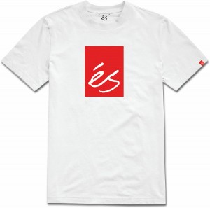 És Main Block T-shirt Herr Vita | Sverige-3890241