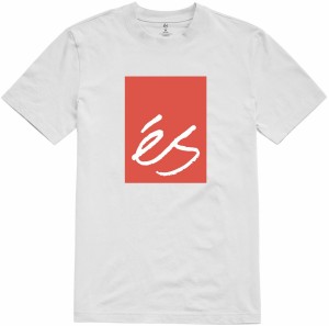 És Main Block T-shirt Herr Vita | Sverige-9321078