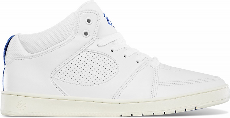 És Accel Slim Mid Skateskor Herr Vita Bruna | Sverige-0465312