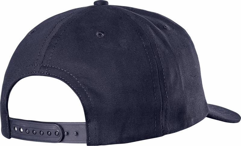 És Script Applique Snapback Hatt Herr Marinblå | Sverige-6854129