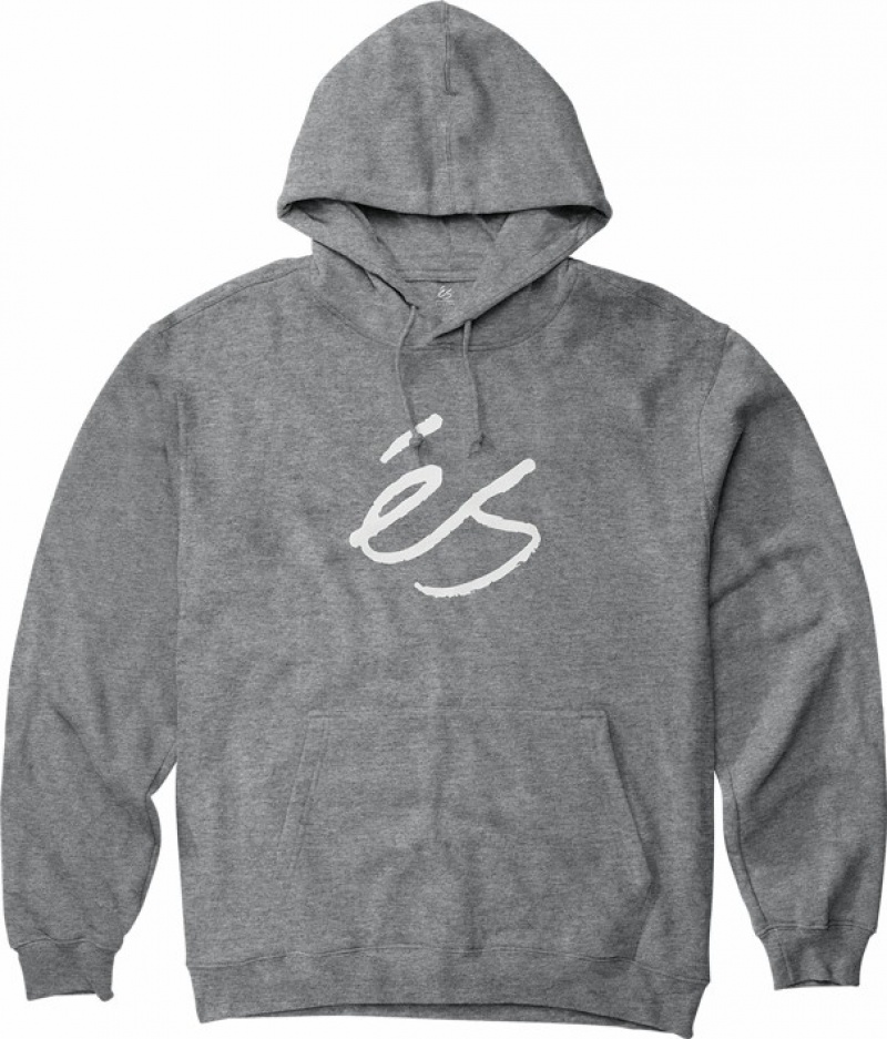 És Script Heavyweight Pullover Herr Grå | Sverige-2157839